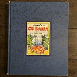 Comida Cubana Cookbook - Blue Cover